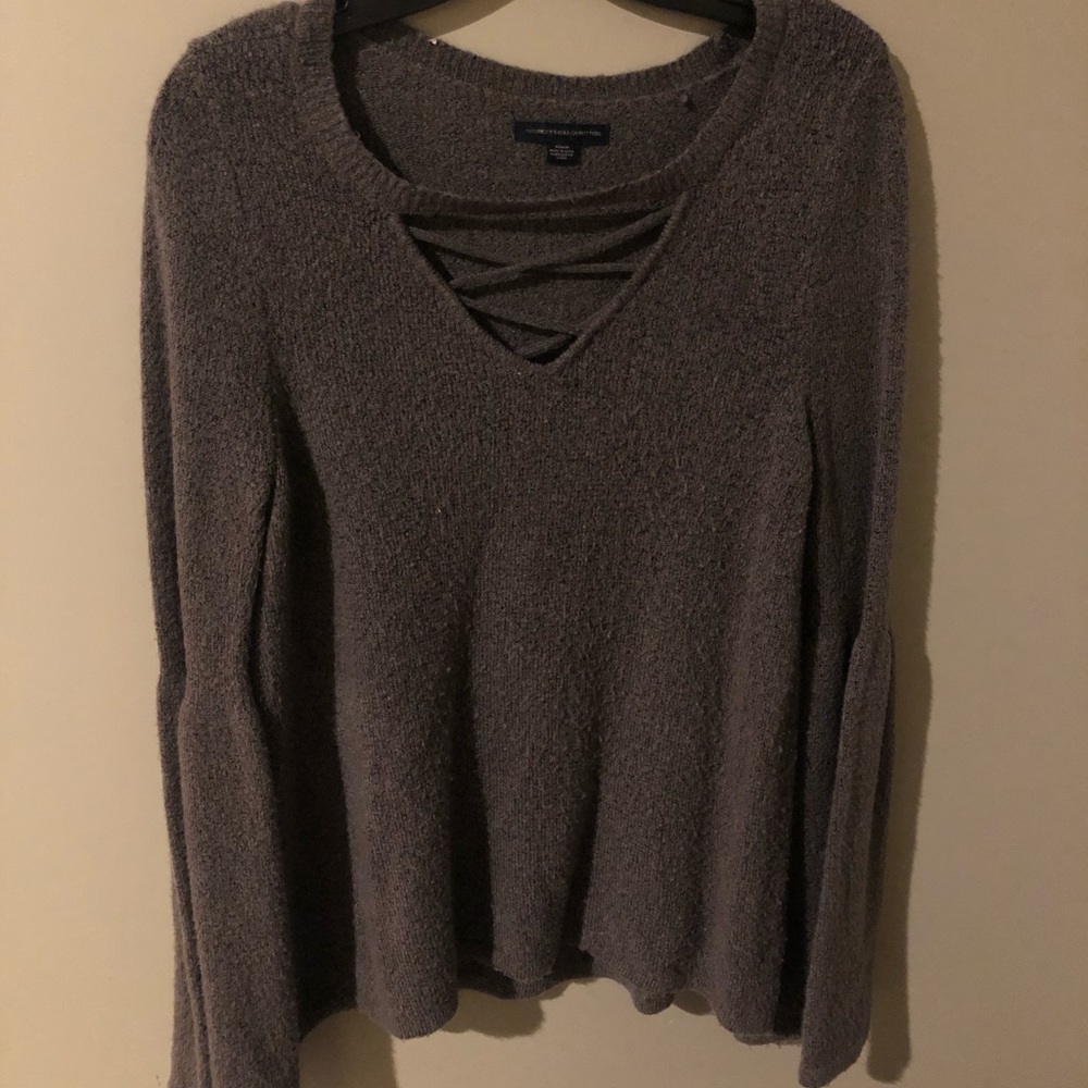 Purple sweater